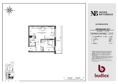 2-pokojowe mieszkanie 37m2 + balkon Bezpośrednio