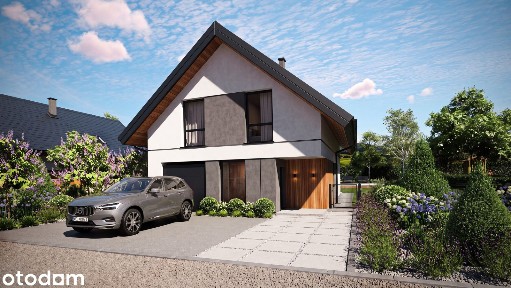 NOWY DOM + WŁASNY OGRÓD - działka 800 m2, 5 pokoi, 2 łazienki, garaż