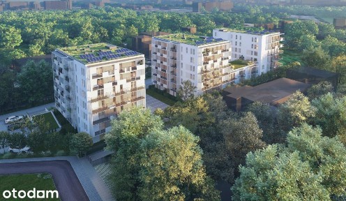 Mieszkanie z osobną garderobą i widokiem na park