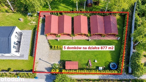 5 DOMKÓW WYPOCZYNKOWYCH W USTCE GOTOWY BIZNES!