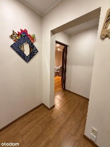 Przestronne mieszkanie 2 pokojowe/ Brak balkonu
