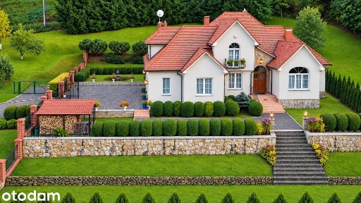 Elegancka rezydencja w Kudowie-Zdroju I ok. 300m2 I działka 36 arów