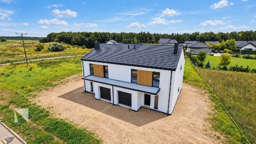 Nowoczesny bliźniak 125 m² z garażem Kwidzyn