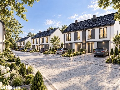 DOM Z GARAŻEM | DUŻE WITRYNY OGRODOWE | 3 SYPIALNIE