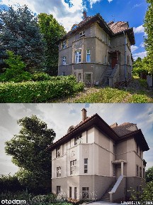 Historyczna willa na Zalesiu z projektem remontu
