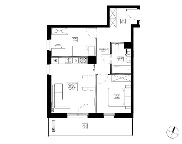 Pełna oferta mieszkań***Mieszkanie z balkonem 11,62m2