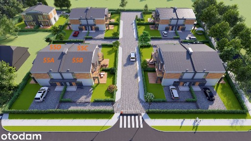 Mieszkanie dwupoziomowe z tarasem i ogródkiem działka 218m2