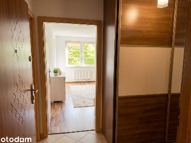 53,7 m² z balkonem i garażem, tramwaj pod domem - Księże Małe