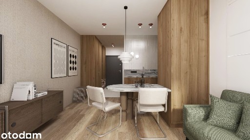 Nowa kawalerka 27 m² | Klimatyzacja, balkon, garaż