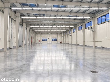 DO WYNAJĘCIA! - HALA MAGAZYNOWO-LOGISTYCZNA! - 4 500 m²!