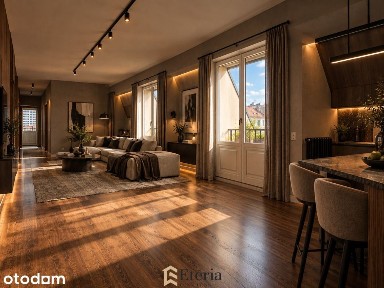 95,31 m² | Loftowy apartament w Pałacu Zylbera