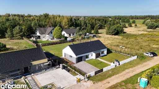 Nowy, luksusowo wykończony dom parterowy na działce 1244 m² /bez PCC