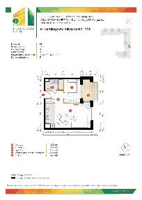 2-pokojowe mieszkanie 40m2 + balkon