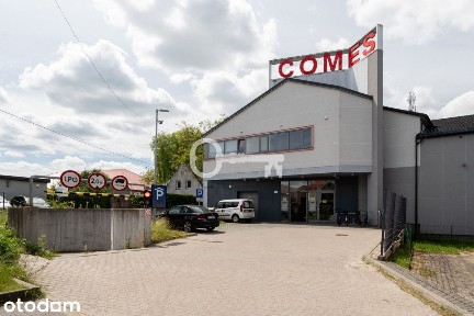 Obiekt handlowo-usługowy z własną halą garażową