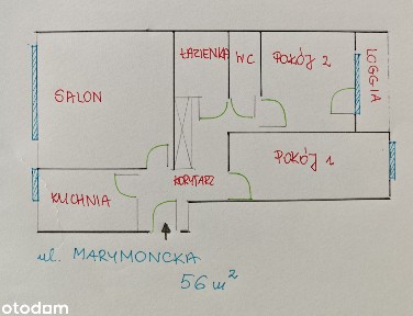 ul. Marymoncka, Las Bielański, Bielany, Warszawa, mazowieckie