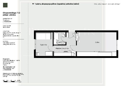 Chrzanowskiego 7, 2 pokoje, piwnica