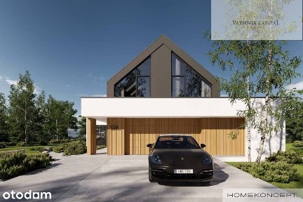 NOWOCZESNY DOM WŚRÓD STARODRZEWIA | KWIATKÓWEK, GMINA KAMPINOS