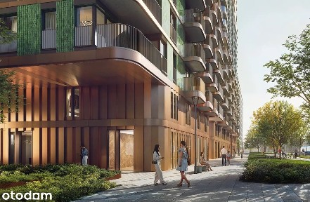 Powstańców 7D | Cesja 2-pokojowe 46,86 m² | Balkon i widok na miasto