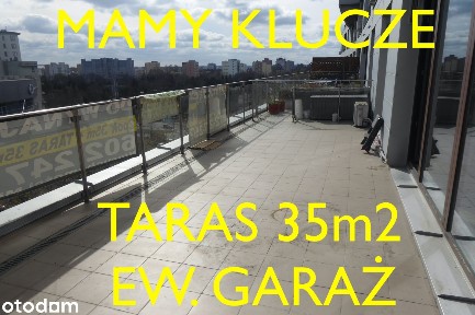 2pok 35m + taras 35m, ew garaż Grójecka 194-Triton