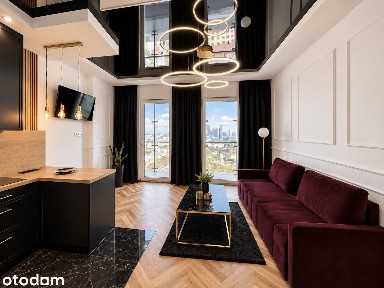 Nowoczesny apartament | 20. piętro | Panoramiczny widok na Warszawę