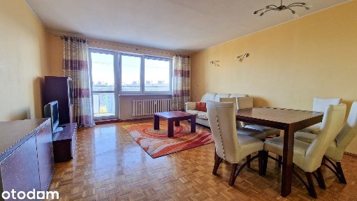 Mieszkanie 82 m2 - 4 pokoje, loggia, widok na miasto