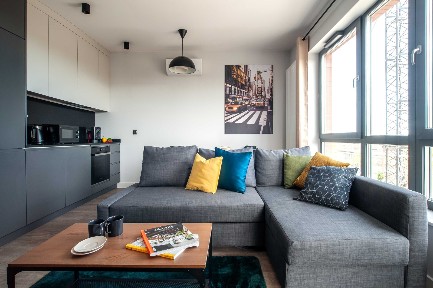 2 room for Flexible in City Center 1,3,6,12 month contract / 2-pokojowe mieszkanie w centrum miasta elastyczne warunki najmu
