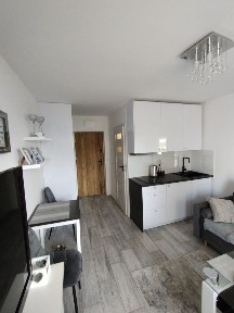 Apartament nad morzem w Sarbinowie.