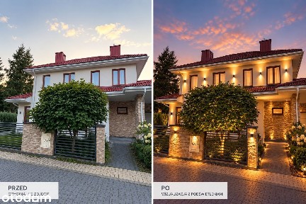 Bliźniak Siedliska pod Piasecznem 5 pokoi z dużym ogrodem.