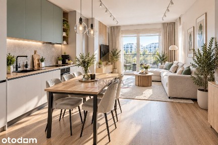 2 pokoje | 44,74 m2 | Balkon | Winda | Zakrzów