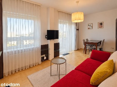Duże 2-pokojowe, 55 m² | Ciche | Widok na jezioro | Marina Mokotów