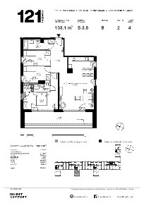 4-pokojowe mieszkanie 103m2 + loggia Bez Prowizji