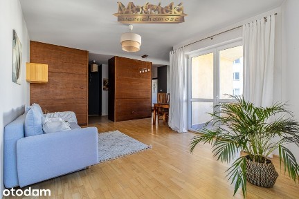 Przestronne 2 pokoje z balkonem blisko metra Imielin