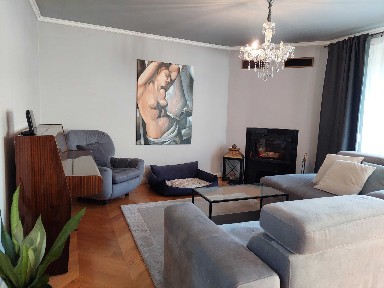 Gumieńce urokliwy bliźniak,4 pokoje, 160m2pow. działka 423m2, 2 garaże!