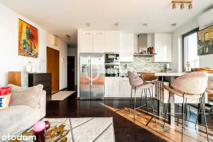 Klimatyzowany apartament z 35-metrowym tarasem na