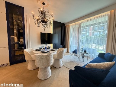 Do wynajmu luksusowe 2-pokojowe mieszkanie z ogródkiem - 43 m²