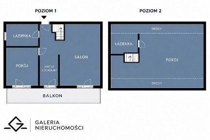 Dwupoziomowe I Dużo zieleni, blisko komunikacji