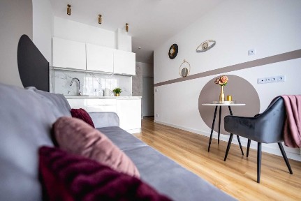 Kawalerka z balkonem przy Galerii Mokotow na wynajem od listopada