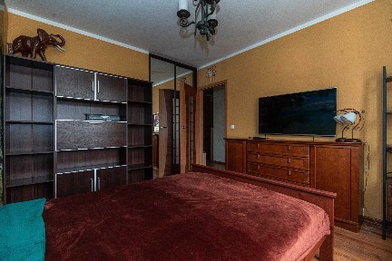 kolorowe dwupokojowe mieszkanie z balkonem i garderobą na osiedlu zamkniętym - Cynamonowa!