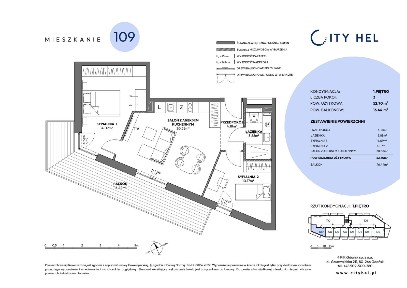 3-pokojowe mieszkanie 52m2 + balkon Bezpośrednio