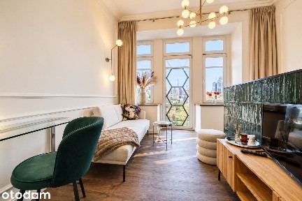 Stylowe mieszkanko| centrum Łodzi | balkon | klimatyzacja