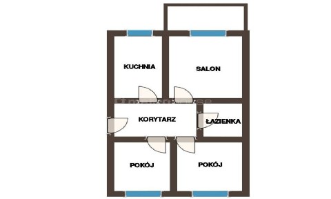 ŚCISŁE CENTRUM RYBNIKA. BALKON UL. WYSOKA