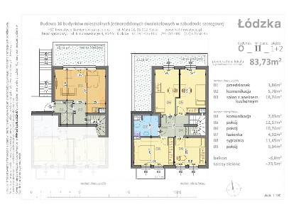 5-pokojowe mieszkanie 83m2 + balkon Bez Prowizji