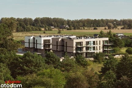 2 pokoje z widokiem na zieleń, południe, balkon 9m2, 900m od morza