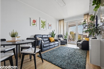 Metro Słodowiec | 47 m² | Loggia 11 m² z panoramą Warszawy | Garaż