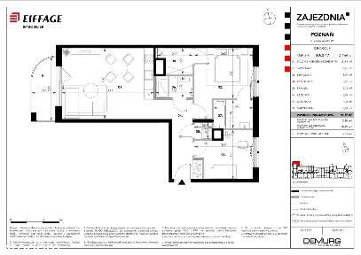 3-pokojowe mieszkanie 66m2 + balkon Bezpośrednio