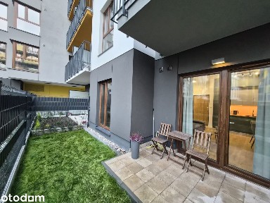 Nowe Mieszkanie Marywilska 66, Taras, Ogródek, Wszystko nowe