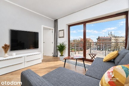 3 Pokoje Przy Wyspie Słodowej | Parking, Balkon