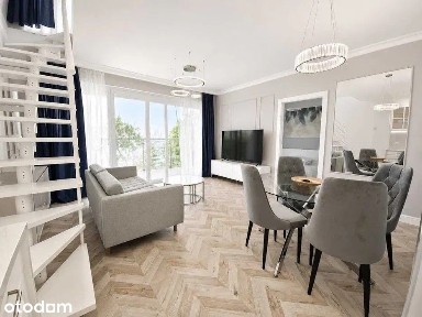 Wyjątkowy apartament 94 m²| 2 poziomy | 2 tarasy 32 m²| Widok na Zalew