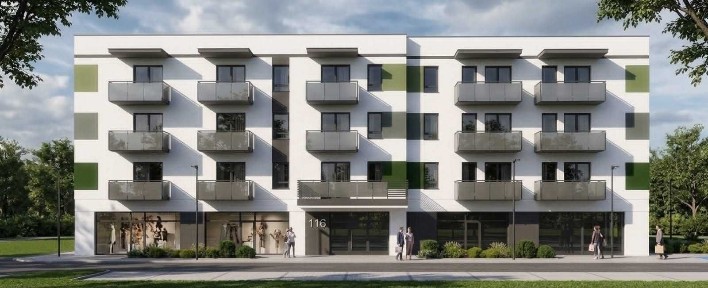 JODŁOWE OSIEDLE, mieszkanie w nowoczesnym stylu 40,73m2 - III ETAP
