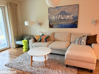 3 pokoje | 72 m² | prywatny ogród + 2 tarasy | Marcelin
